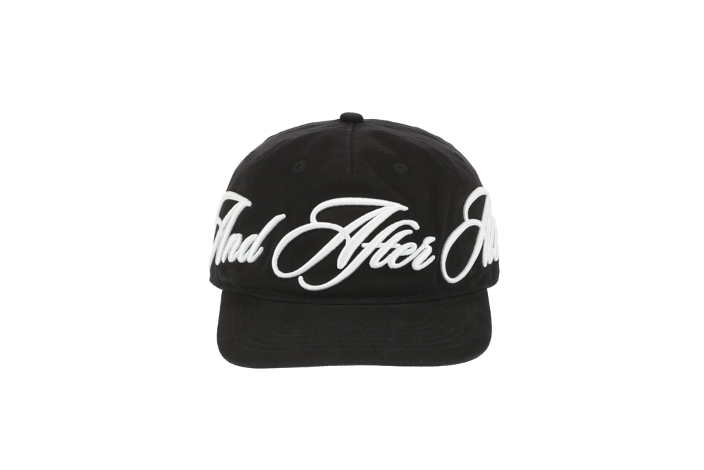 Script Hat Black