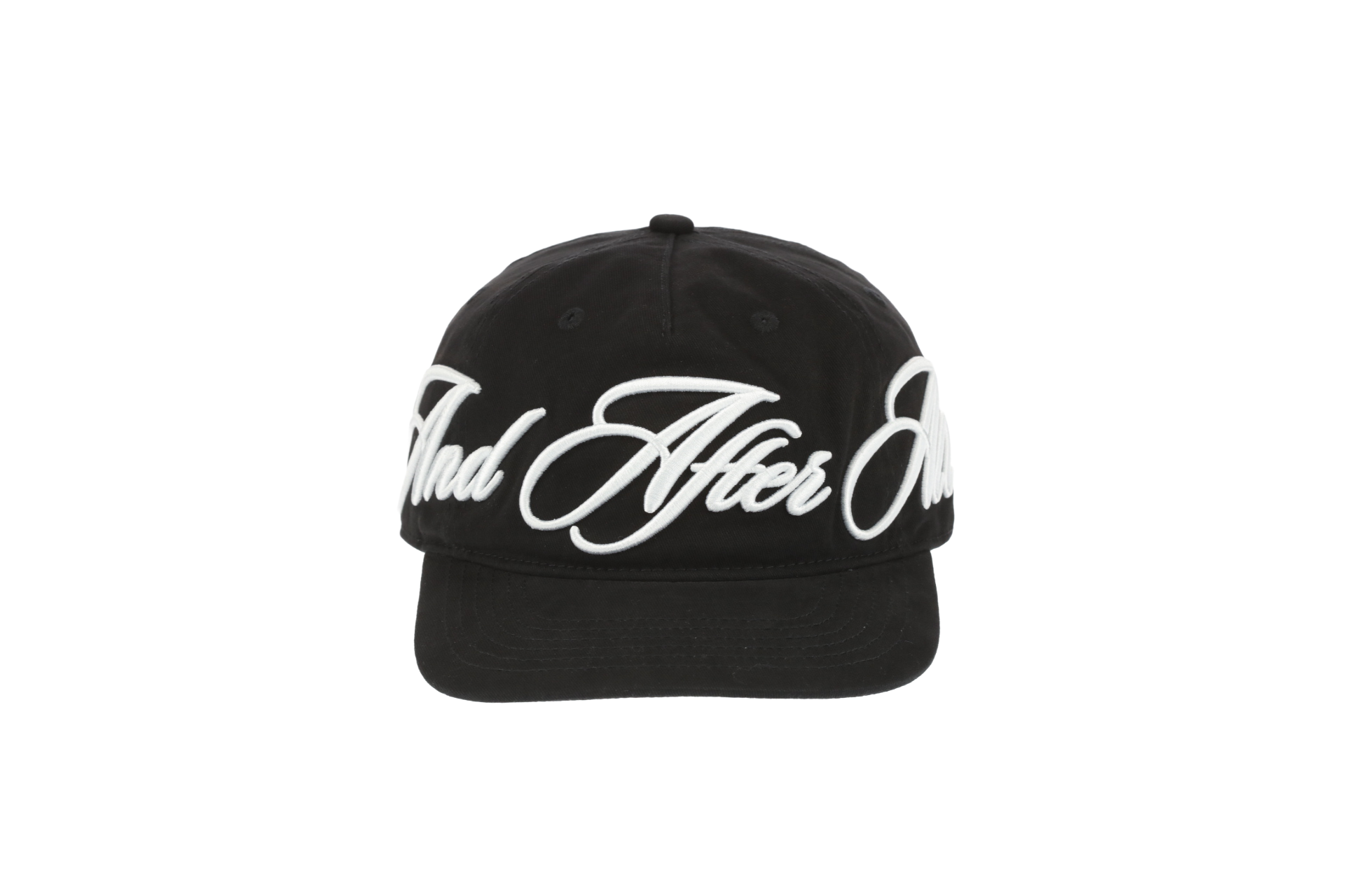 Script Hat Black
