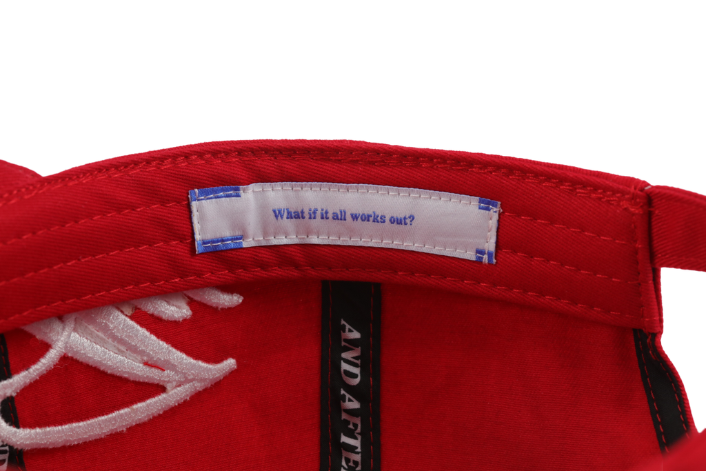 Script Hat Red